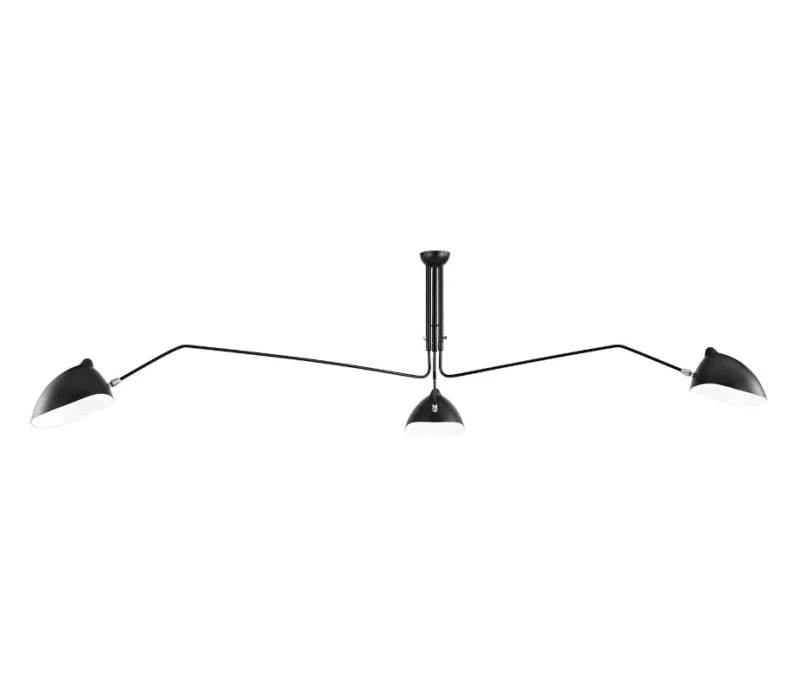 Mouille Three Arm Ceiling Lamp