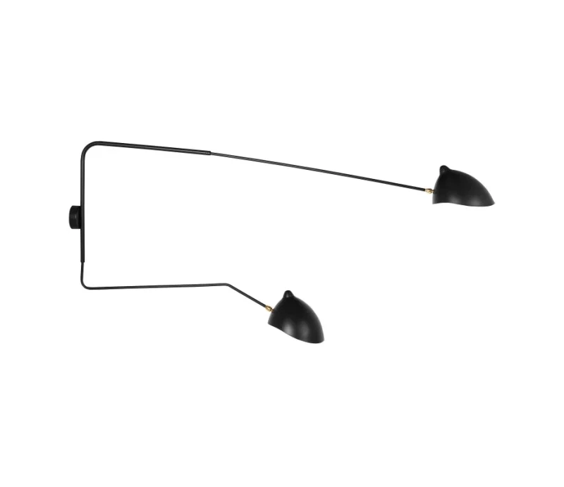 Mouille Two Arm Wall Sconce