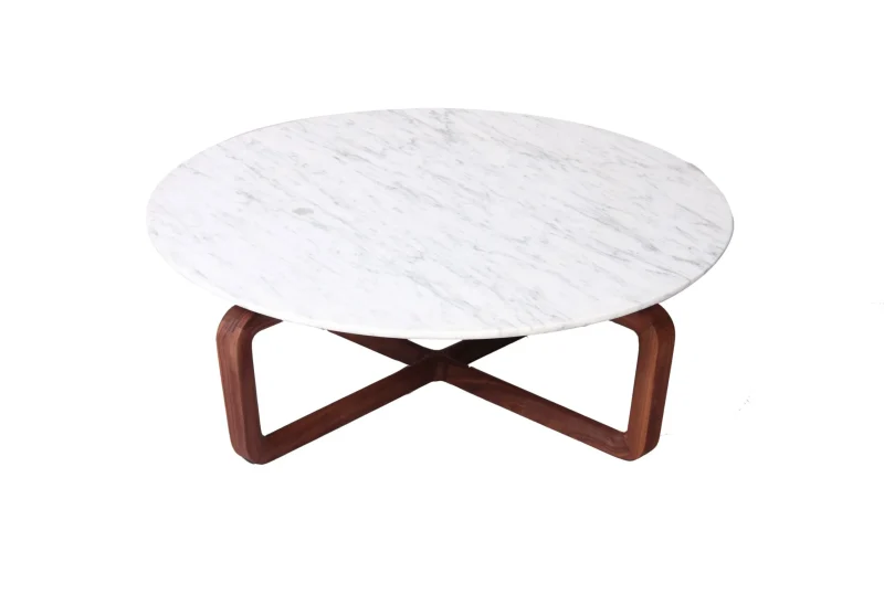 Fidelio Round Low Table - Marble