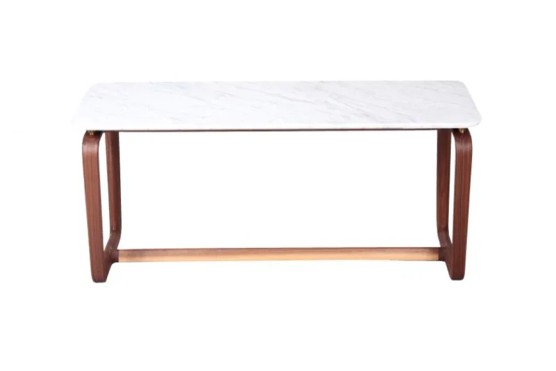 Fidelio Rectangular Low Table - Marble