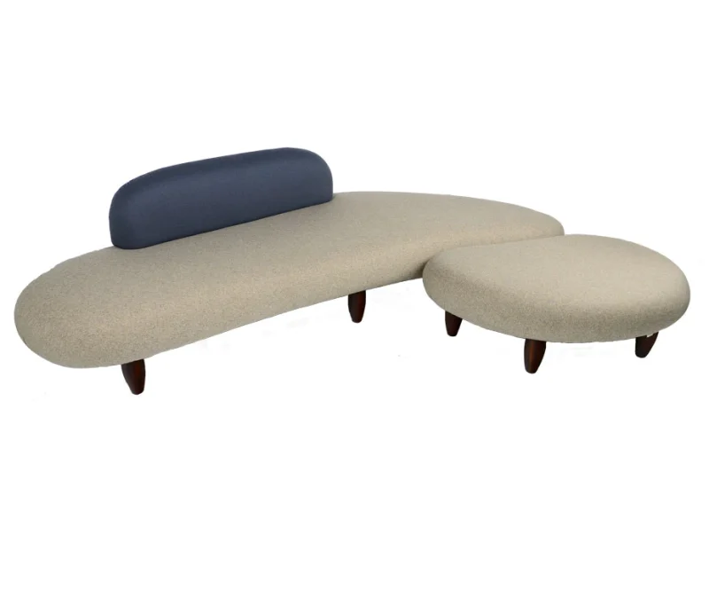 Noguchi Freeform Sofa & Ottoman Homage