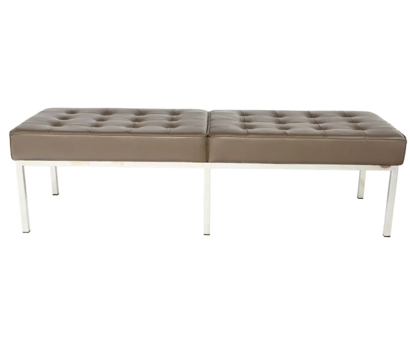 Knoll Style 3 Seater Bench